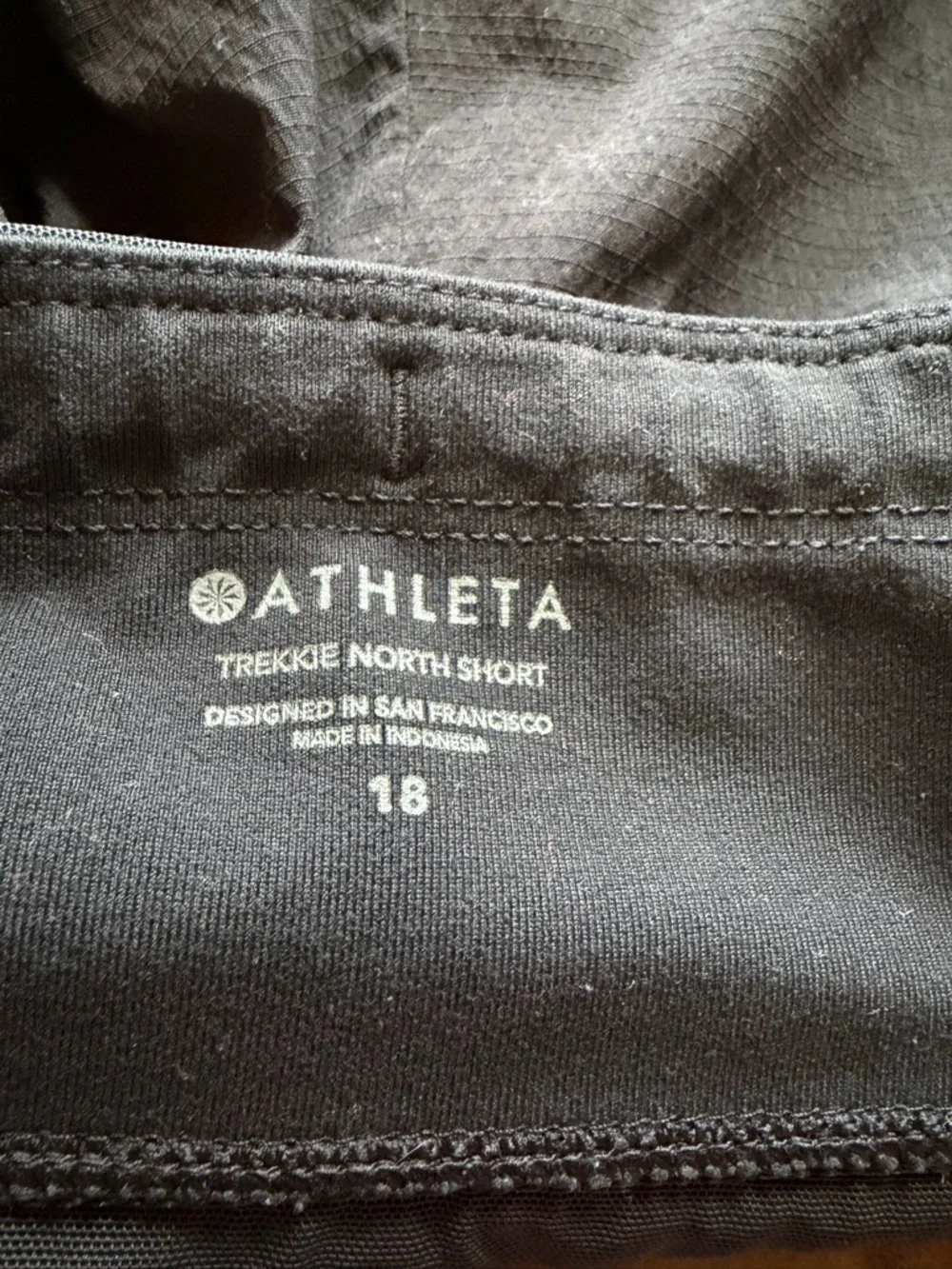 Athleta Black Trekkie North Shorts with Side Pockets - Picture 4 of 5